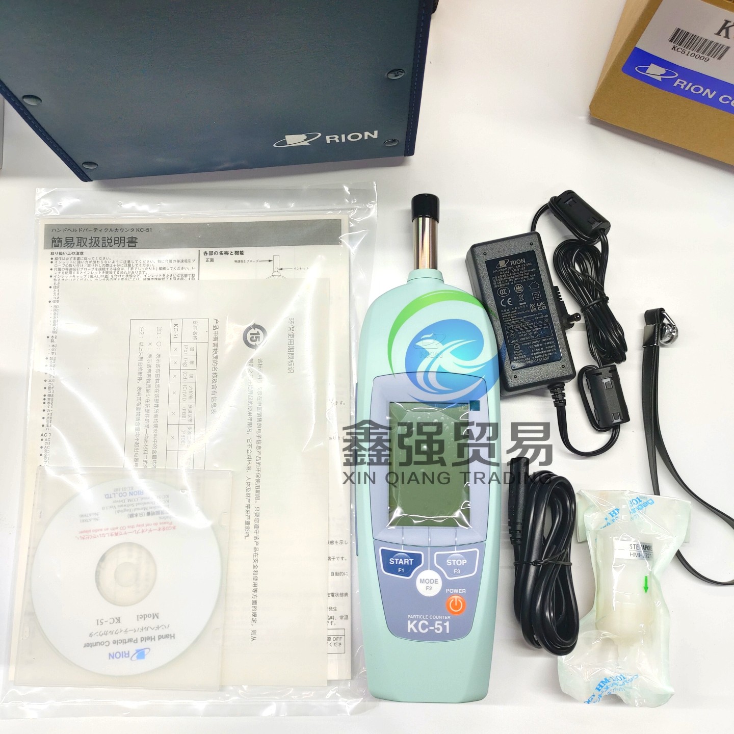 正品日本理音RION粉尘颗粒检测仪KC-51/KC-52粒子计数器 原装进口