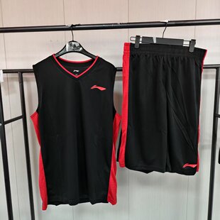 舒适宽松服AATM043 李宁男子篮球运动套装 购买前看详情B品