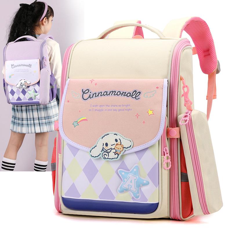 小学生大容量护脊儿童书包