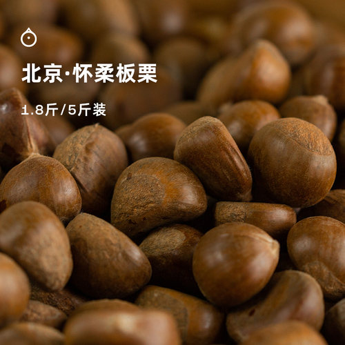 企鹅市集 北京怀柔板栗 燕山生栗子有机板栗新鲜油栗现摘现发时令