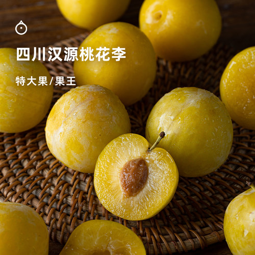 企鹅市集 桃花李 四川汉源桃花布林玉皇李新鲜李子软李子时令水果