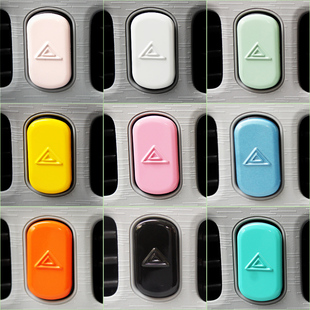 适用21款五菱宏光mini马卡龙改装内饰双闪开关按键贴片双跳灯贴片