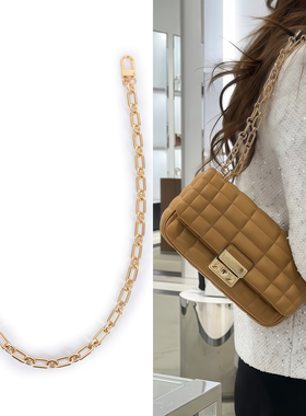 适用于MK包包腋下链子挂饰延长链改造tribeca单肩斜挎装饰链肩带