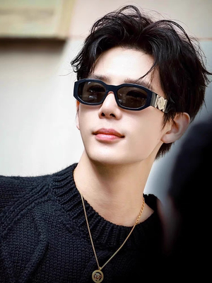 王安宇同款墨镜男女款复古小框窄小脸复古太阳眼镜现在就出发gm