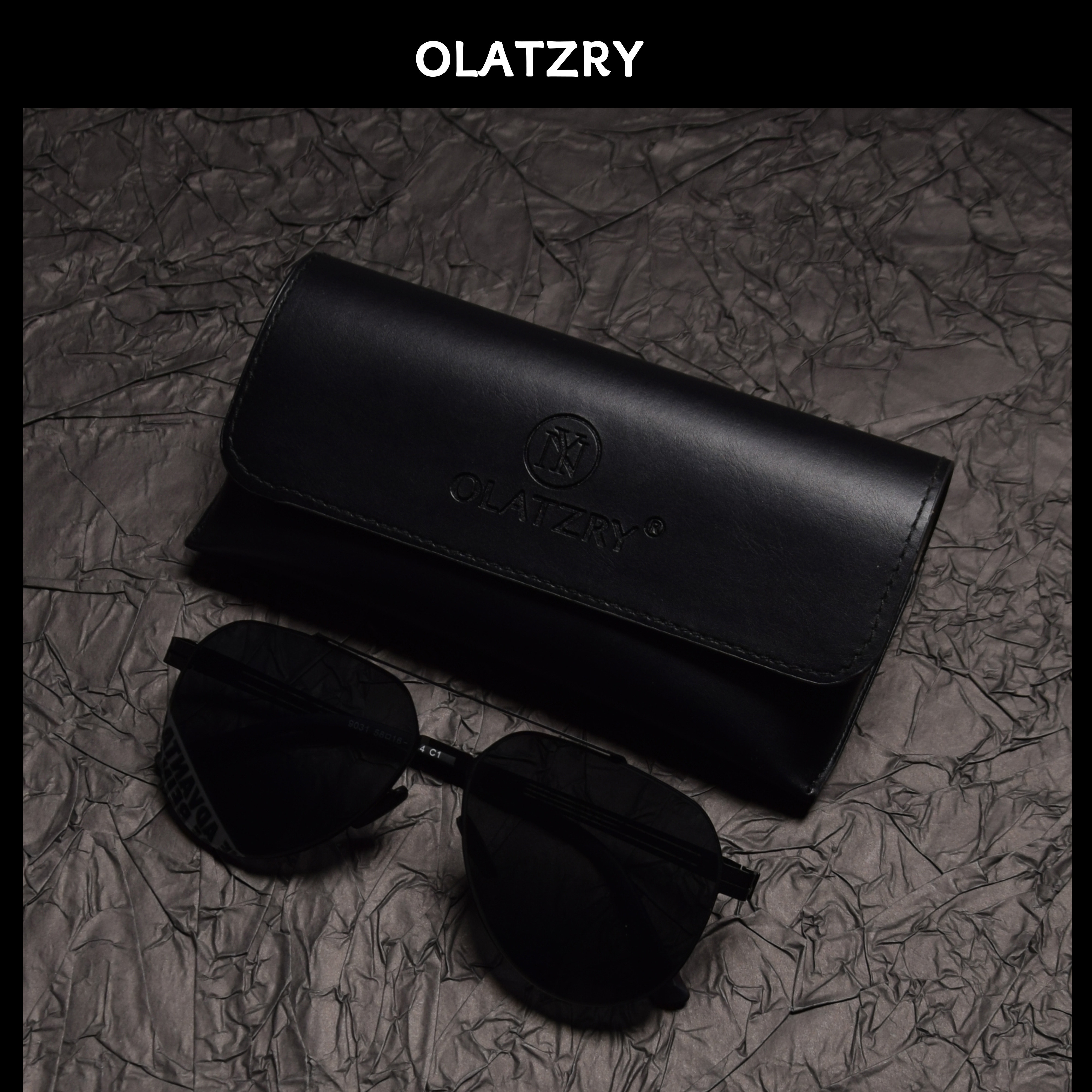 OLATZRY新款墨镜礼盒男款开车专用防紫外线偏光男士礼物太阳镜女