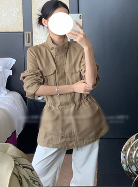 现货LP 同源亚麻夹克外套把意大利的秋天穿在身上了