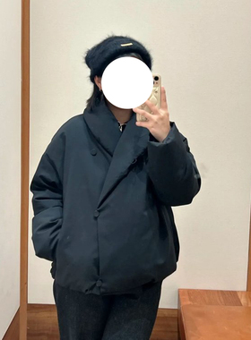 现货ICIC小禾同源鹅绒【HUG羽绒服】女装冬季新款精纺羊毛羽绒服