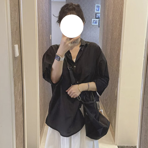 现货JN同源【商场同款】新品七分袖衬衫含桑蚕丝