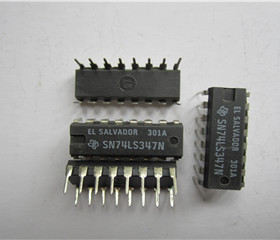 74LS347N 全新原装进口 TI 德州 直插  DIP--16