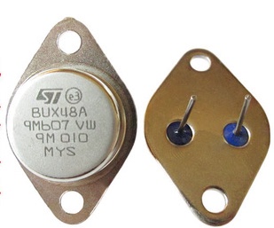 BUX48A  NPN/15A/450V/175W TO-3 铁帽 金封 晶体管 超声波 全新