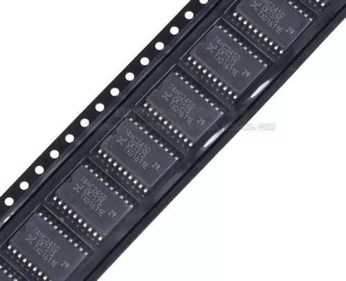 74HC245D SOP-20 7.2MM宽体 贴片ic芯片 原装进口 八路总线收发器