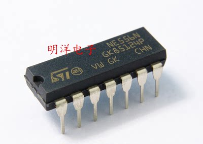 NE556N 定时器 DIP-14 ST全新原装 进口 ST意法半导体