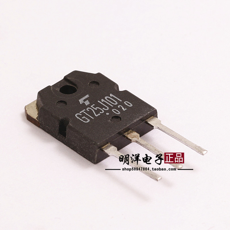 GT25J101三极管原装进口拆机包质量 5A/600V IGBT场效应管-封面