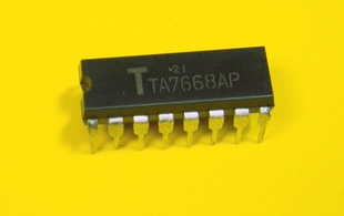 TA7668BP 原字进口拆机 TA7668 芯片  东芝 直插 DIP-16