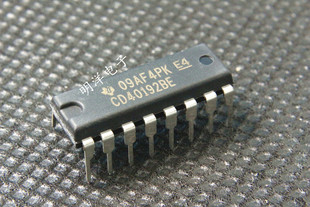 进口TI  CD40192BE 计数器/除法器 CD40192 TI德州