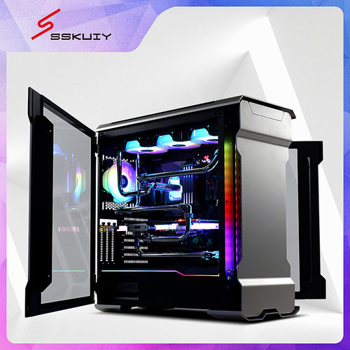 追风者518 分体式水冷方案 硬管水冷定制 散热方案 分体水冷套装