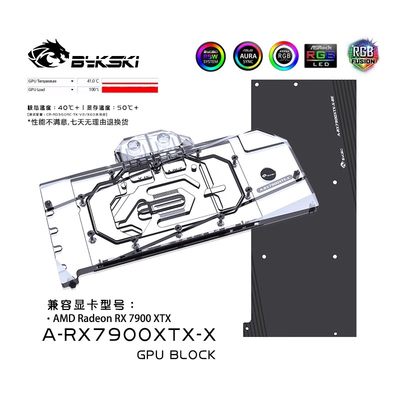 BykskiA-RX7900XTX-X显卡冷头