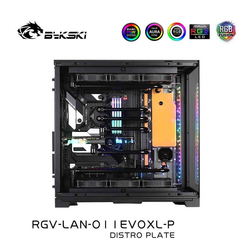 联力Bykski古兰森水路板方案