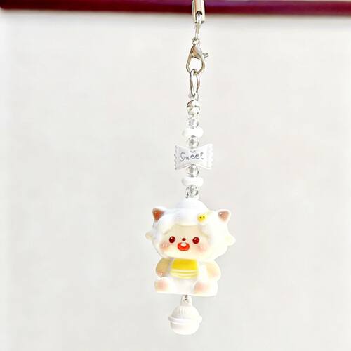 开心懒洋洋相机钥匙扣包包手机链