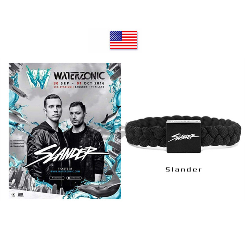 【现货】ElectricFamily电音家族手链 百大DJ手环 SLANDER合作款