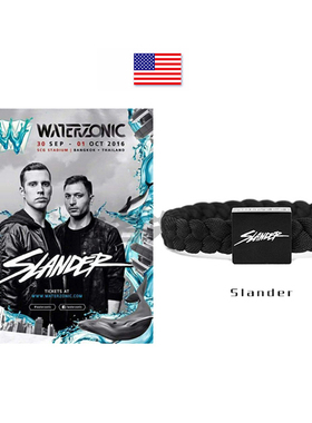 【现货】ElectricFamily电音家族手链 百大DJ手环 SLANDER合作款