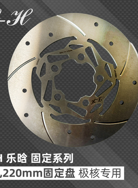 乐晗科技 极核AE8S+AE5 AE4专用220刹车盘 固定盘 前后轮通用