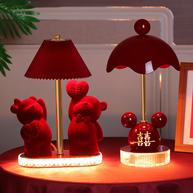 女方陪嫁长明灯一对高级感家用喜灯结婚送新人新娘礼物婚房床头灯,节庆用品/礼品,婚房装扮用品,淘宝优惠券,粉丝福利购,淘宝优惠卷