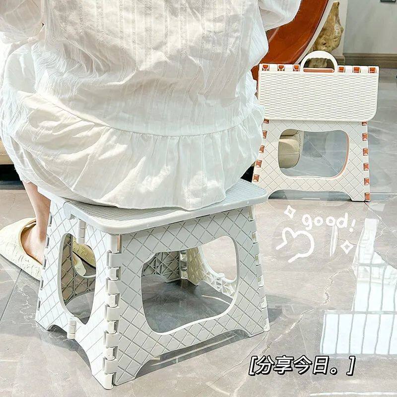 网红折叠椅子家用小板凳简约成人儿童凳子户外便携钓鱼凳马扎新品