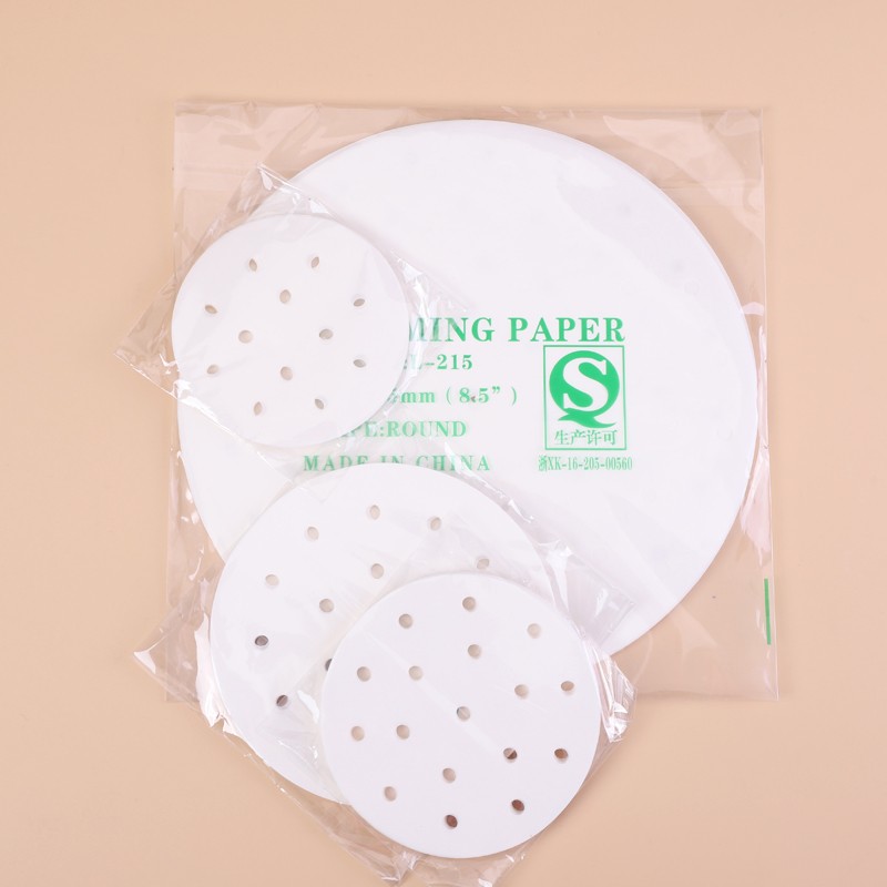 家用厨房蒸笼纸肉包子馒头烧麦蒸饺圆形不粘一次性硅油纸笼屉油纸