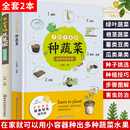 全2册手把手教你种菜 家庭蔬菜园 图解阳台花园大棚蔬菜种植技术大全新手农业种植辣椒番茄草莓有机蔬菜技术家庭养花种花书籍 我