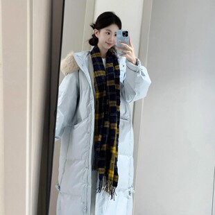 羽绒服中长款棉服女2026新款冬季宽松加厚棉衣超好看过膝棉袄外套