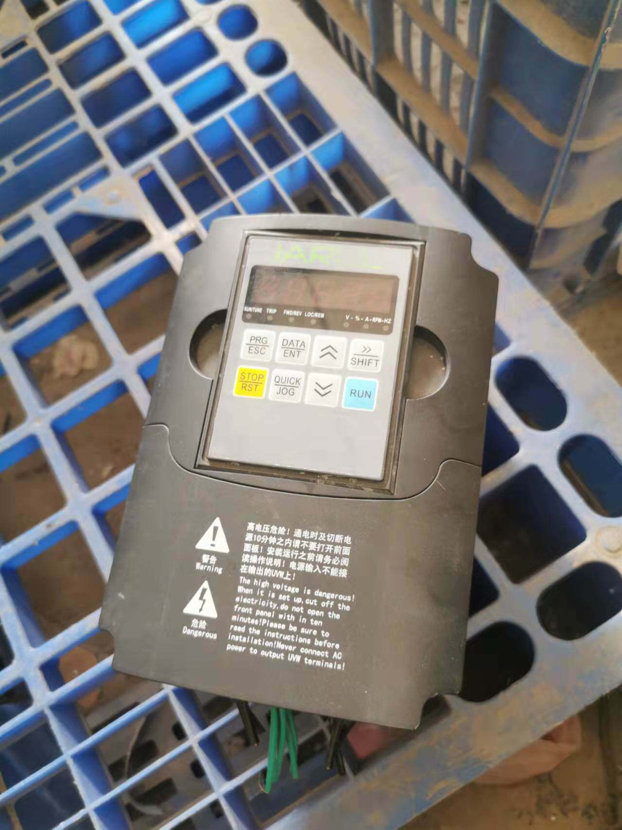 佳乐变频器jr6000-1r5g-4-1010 1.5kw 380v现货 实物图 质保