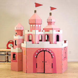 宝堡乐梦幻公主城堡纸箱游戏屋