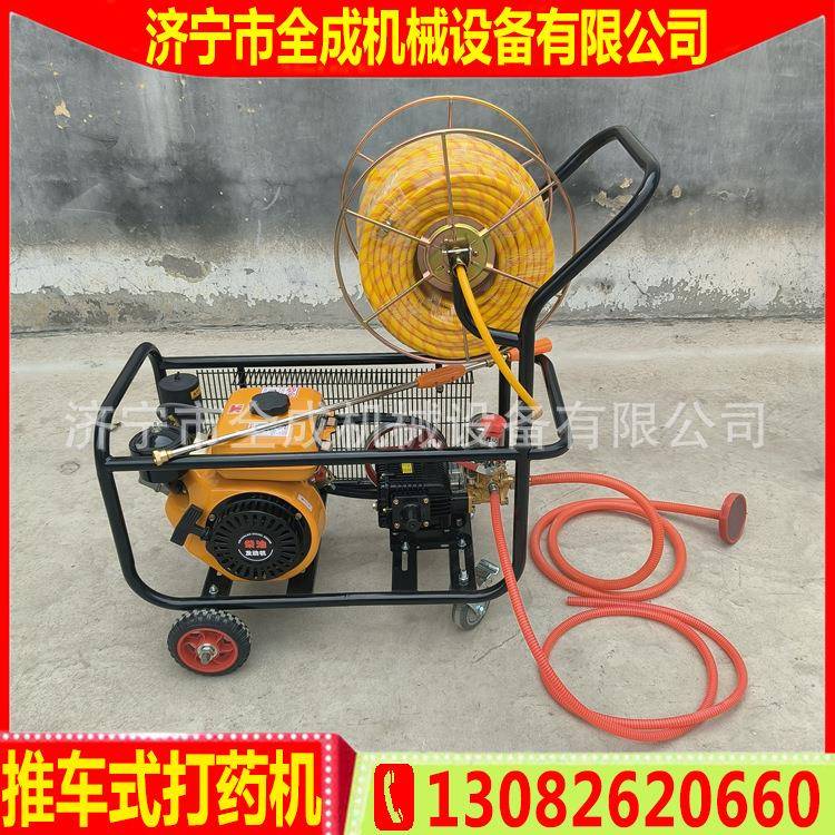 世东推车式机动喷雾机高压柴油动力喷雾器四冲程汽油机动打药机