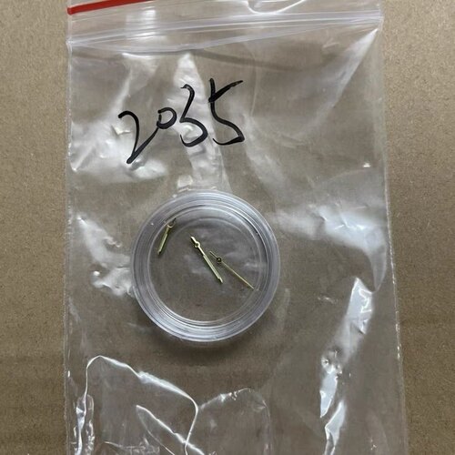 手表指针 2035 2105机芯指针 三针 手表配件 金色夜光指针