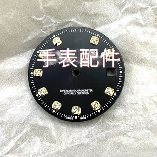 手表配件8200 2824 2836 2846机芯表盘 表盘单历28mm 日志表盘