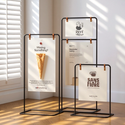 户外立式广告架海报展示架