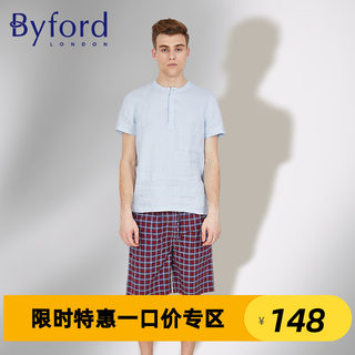 【特惠清仓价】Byford/百富男士短裤潮流沙滩短裤家居裤外MH13552