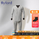 套装 Byford 棉质舒适秋衣秋裤 保暖内衣套装 男YMW7626 百富男士