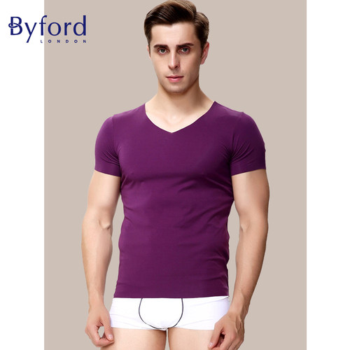 byford百富男士无痕短袖