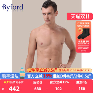 香港产抗菌透气纯棉四角裤 埃及棉平角裤 SMW783 百富男士 Byford