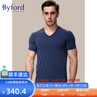 纯色运动 T恤短袖 MW78601 百富男士 Byford