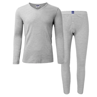 男士羊毛棉长袖保暖秋衣秋裤