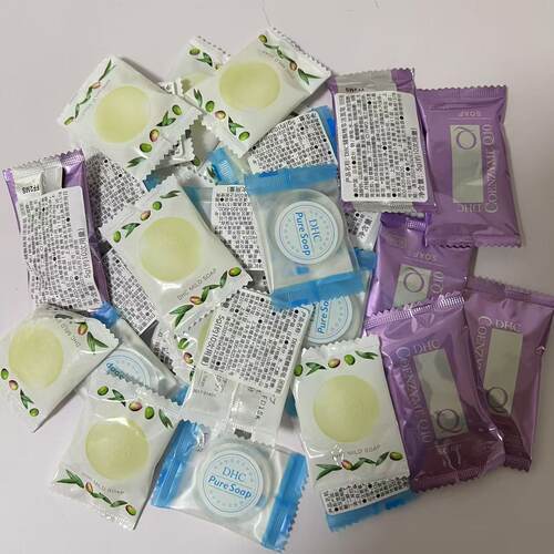 DHC橄榄蜂蜜皂芦荟辅酶洁面皂5g小样试用装旅行装包邮