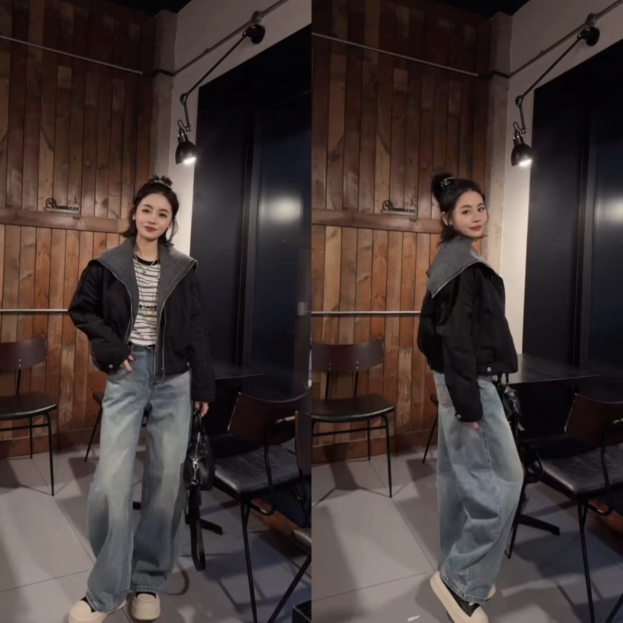 欧货针织披肩海军领外套早春新款时尚韩版洋气减龄夹克韩版减龄女