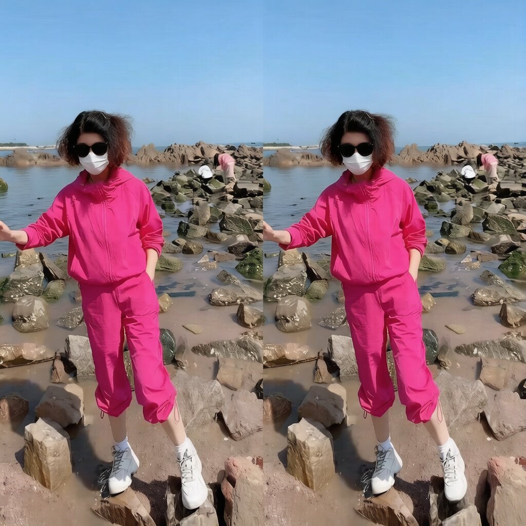 休闲糖果色防晒套装2025夏新款速干连帽外套直筒抽脚裤运动两件套