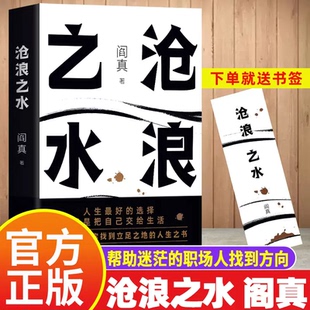 官场小说现当代小说活着之上短篇长篇官场职场畅销书排行榜茅盾文学奖提名一本帮你找到立足之地 人生之书 阎真著经典 沧浪之水正版