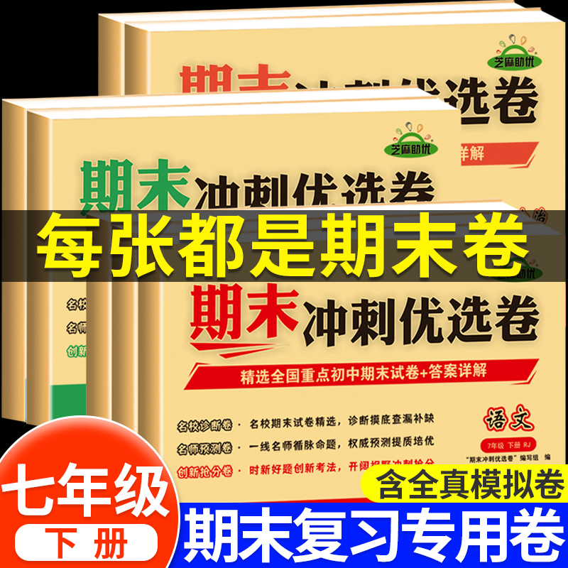 七年级下册期末冲刺优选卷全套