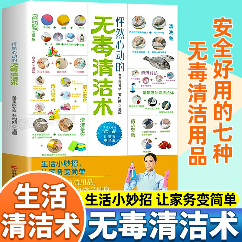 怦然心动的无毒清洁术正版书籍