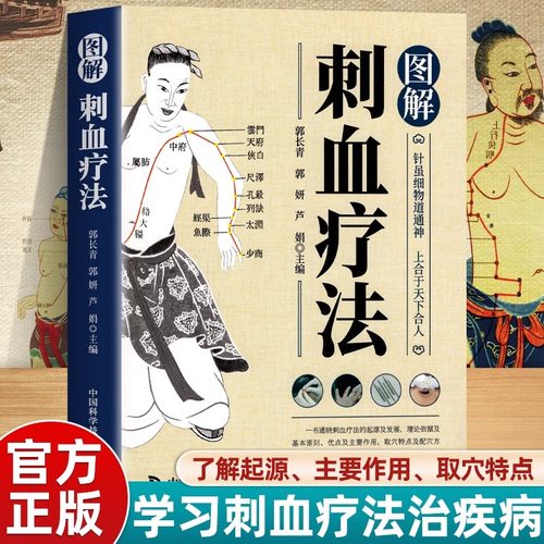 图解刺血疗法针灸放血中医养生书